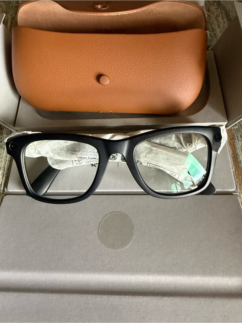 Ray-Ban Meta gen 2 Matte Black Glasses.